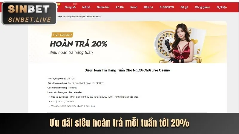 Thưởng chào mừng đặc biệt cho cá cược thể thao